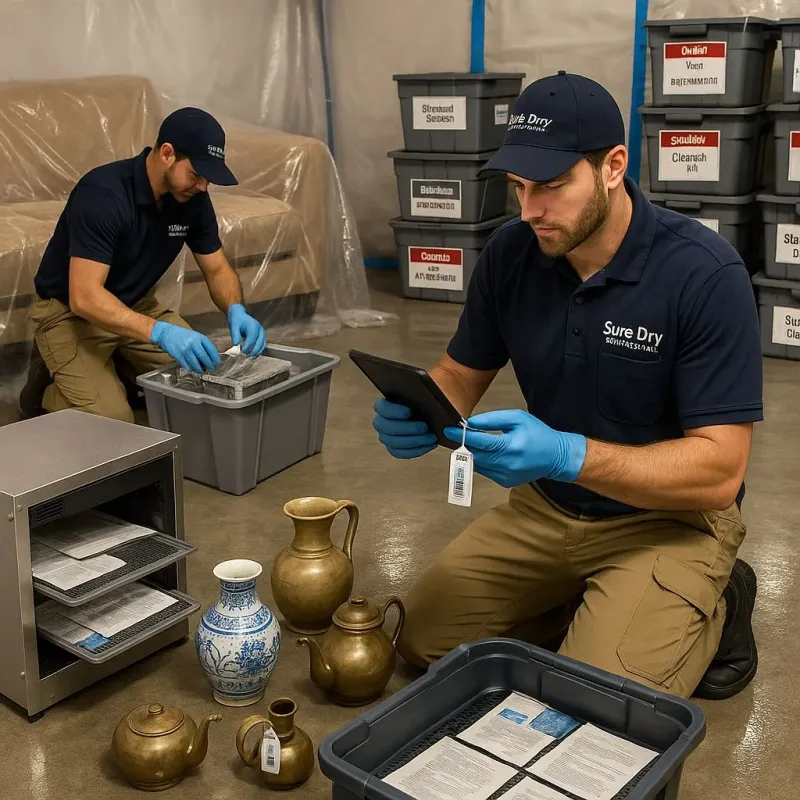 Content Protection and Restoration process in South Uniontown, PA